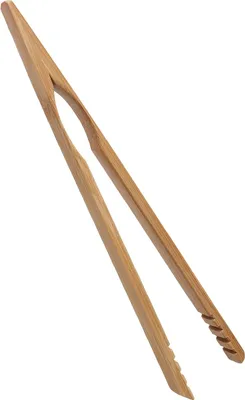 Imagen del producto de Pinza de bambú, 20 cm, reutilizable, para la cocina