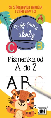 Obrázek produktu pro Jiri Models Moje první úkoly - Písmenka A-Z