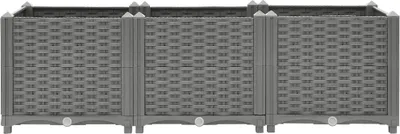 Obrázek produktu pro vidaXL Zvýšené lůžko 120x40x38 cm polypropylenové