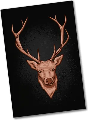 Produktbild von Hirsch mit Geweih Souvenir Magnet