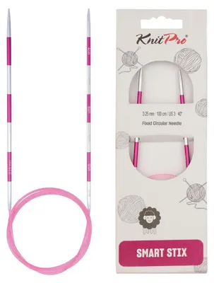 Produktbild von Rundstricknadeln 3,25mm 100cm Knitpro Smartstix | Stricknadeln, Stricken