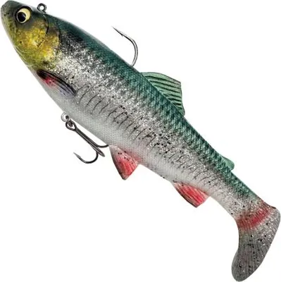 Obrázek produktu pro Savage Gear 4D Trout Rattle Shad - barva Green Silver délka 170 mm - 74001
