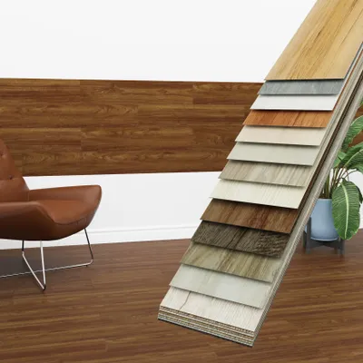 Produktbild von HEXIM Vinyldielen 0,97m² selbstklebend PVC Wandverkleidung Bodenbelag Holzoptik 91x15cm Paneele für Wand & Boden Holzdielen braun (7 Dielen Caramel Oak - 1811-11)