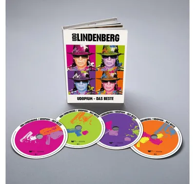 Obrázek produktu pro Udo Lindenberg: UDOPIUM – To nejlepší (Speciální edice v knižní podobě)