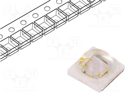 Productafbeelding van 1x VermogensdiodesPmax: 3WUV λd: 415-435nm130°700mAType: 3535Model: PK2N-3LLE-LLED