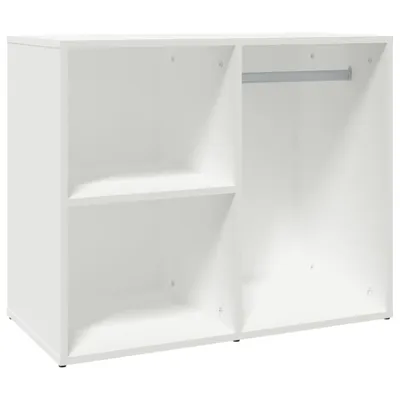 Image de vidaXL Étagère pour coiffeuse Blanc 80x40x65 cm Bois composite