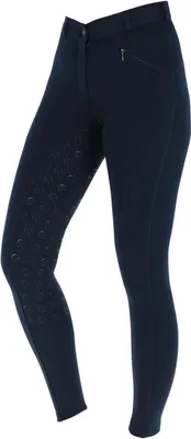 Produktbild von Covalliero Reithose Damen Full-Grip Organomic Damenreithose Vollbesatz Navy 34