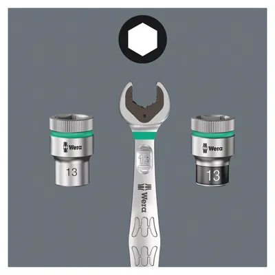 Produktbild von WERA Torx-Steckschlüsseleinsatz 1/4" T40 100 x 6,35 mm
