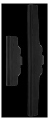 Productafbeelding van Spuitmondset BRILLIANTO, voor ruitenreinigers (zwart, 2 stuks: 350mm en 165mm)