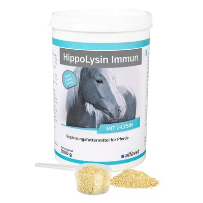 Productafbeelding van Hippolysin Immun Erg. Voederpoeder voor paarden, 1000 gram