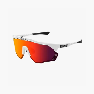 Zdjęcie produktu dla Kolarskie okulary przeciwsłoneczne SCICON - AEROSHADE KUNKEN - Białe