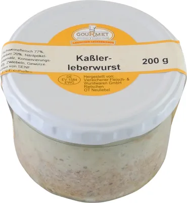 Produktbild von Kaßlerleberwurst von Gourmet (200 g)