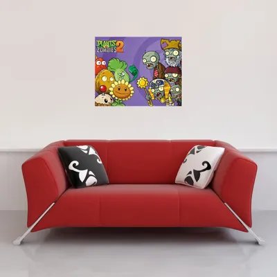 Produktbild von Plants vs Zombies - 2 - Cast Computer Spiel Mini Poster Plakat Druck