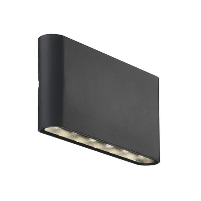 Produktbild von Nordlux Wandleuchte Kinver, schwarz, IP54, 84181003