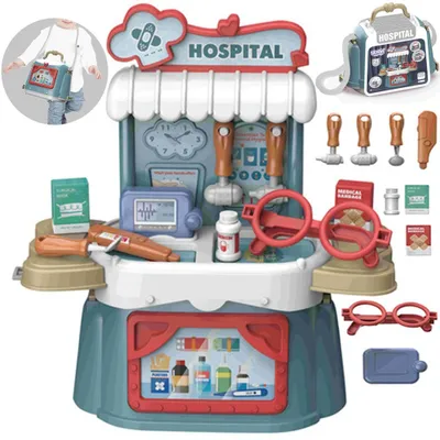 Obrázok produktu pre Súprava Woopie Little Doctor 3 v 1 v kufríku, 21 dielov
