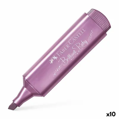 Produktbild von Textmarker Faber-Castell Textliner 46 metall Rubin (10 Stück)
