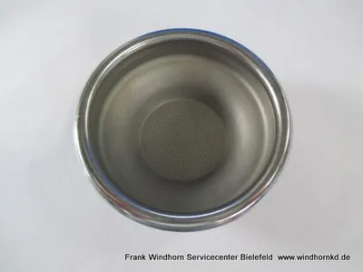 Produktbild von Eintassensieb einwandig grau 58mm