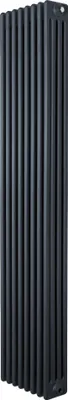 Imagen del producto de Radiador tubular de 4 columnas – 1800 mm x 380 mm – Gris antracita