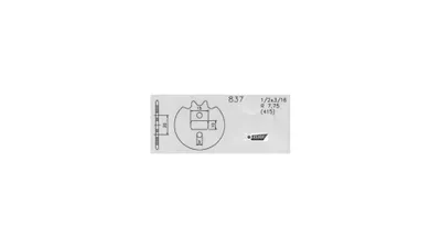Produktbild von Esjot Ritzel 415 12Z Standard
