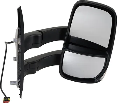Image de Johns, Rétroviseur droit noir 2-p bras de rétroviseur long adapté à Iveco Daily VI 03/14- 4045382 5802029773 5802029805 0005802029773 0005802029805