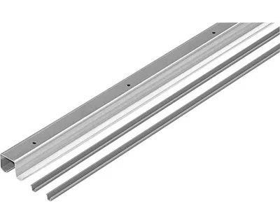 Produktbild von Hettich Doppellauf- und Führungsprofil 2000 mm Kunststoff/Stahl, 1 Stück