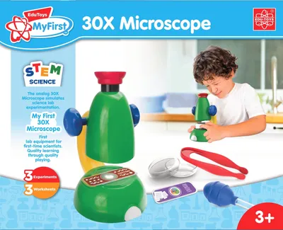 Zdjęcie produktu dla Mikroskop edukacyjny dla dzieci powiększający 30x