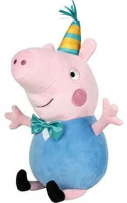 Image de Peppa Pig, Schorsch Wutz, fête, 37 cm