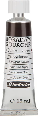 Schmincke 15ml HORADAM Gouache Vandyckbraun Gouache 12 652 006