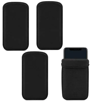 Productafbeelding van Solidchoice - Set van 4 Universele Telefoonhoezen van Neopreen