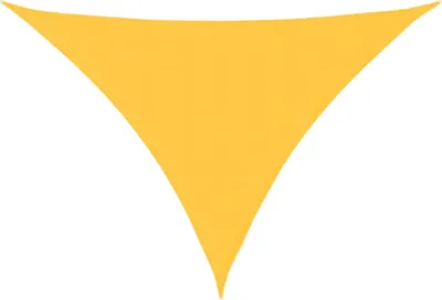 Produktbild von vidaXL Sonnensegel Oxford-Gewebe Dreieckig 3x3x4,24 m Gelb