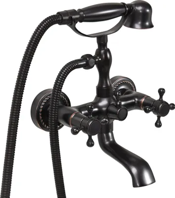 Immagine prodotto di Rubinetto da bagno RETRO BLACK, rubinetto per doccia Nostalgie