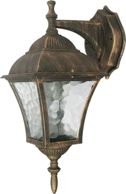 Image de Rabalux 8391 Applique extérieure Toscana, E27, or, ronde, classique, IP43, ø205mm