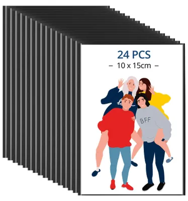 Obrázok produktu pre Sada 24 magnetických fotorámikov – vodeodolné a prachotesné, určené pre fotografie formátu 10x15 cm