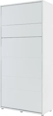 Produktbild von Mirjan24 Wandklappbett Bed-Concept BC-03 90x200 Vertical, Stilvoll Funktionsbett, Modernes Schrankbett (Farbe: Weiß Matt)
