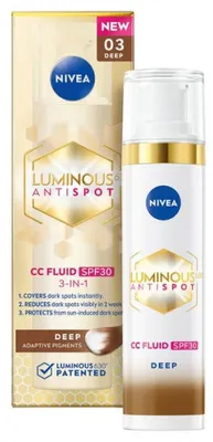 Produktbild von Nivea Luminous630 CC Creme SPF30 Medium - Reduziert Pigmentflecken, 40ml
