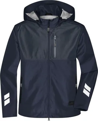 Produktbild von Hardshell Workwear Jacket navy/carbon, Gr. XL