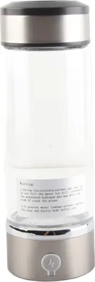 Obrázek produktu pro Pohár na vodu bohatou na vodík, 420 ml, přenosná sklenice na vodu, USB dobíjecí generátor iontové vody, bohatý na vodík