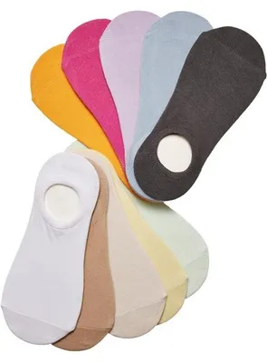 Obrázek produktu pro Ponožky Urban Classics No Show Socks 10-Pack multicolor - 39–42