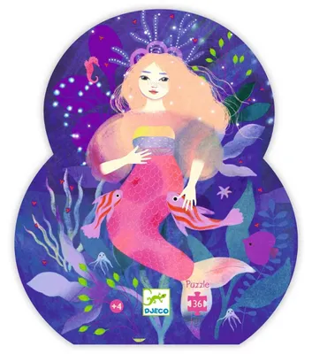 Image de Puzzle Sirène Ella, Djeco