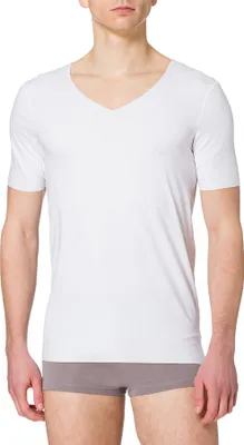 Produktbild von Schiesser Herren T-shirt V-Ausschnitt 5  weiss Stück