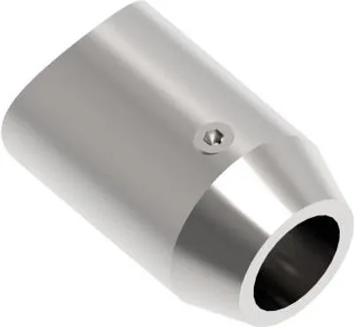 Produktbild von Füllstabhalter axial Querstabhalter Edelstahl V2A rund 42,4 Reling Gelönder Füllstabrohr