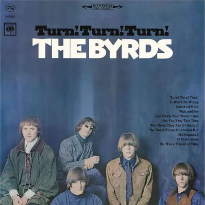 Obrázek produktu pro The Byrds - Turn! Turn! Turn! (Limited Edition) (Anniversary Edition) (Reissue) (Blue Coloured) (180 g) (LP)