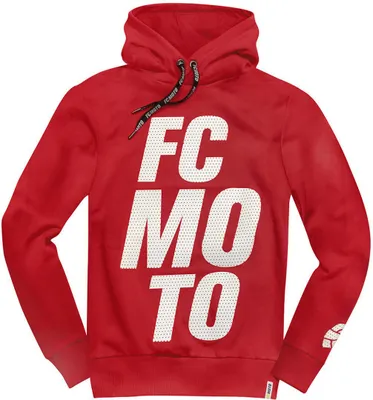 Productafbeelding van FC-Moto Logo-H Hoodie, rood, maat M