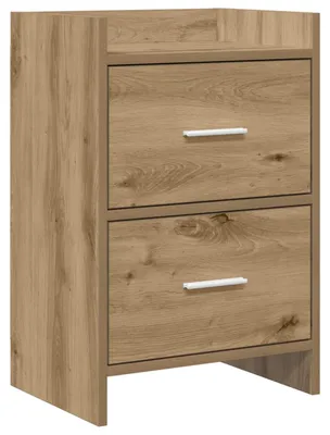Productafbeelding van vidaXL Nachtkastje Artisan-Eik, 40 x 30 x 60 cm, houtvezel