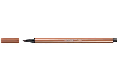 Produktbild von Premium-Filzstift - STABILO Pen 68 - Einzelstift - siena