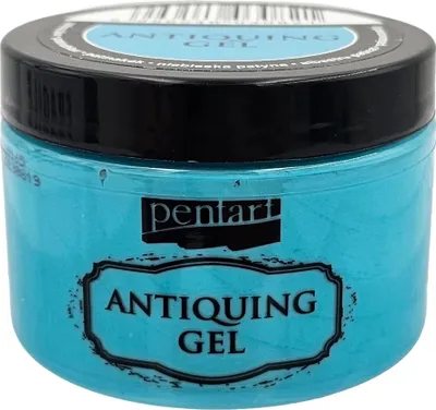 Produktbild von Alterungsgel - Alterungsgel PENTART - Patina blau / Patina blau 150ml