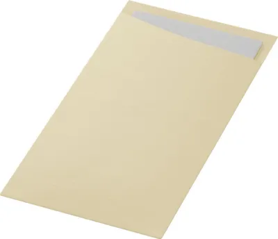 Image de Pochettes de serviettes Duni cream 230x115 mm 60 pièces
