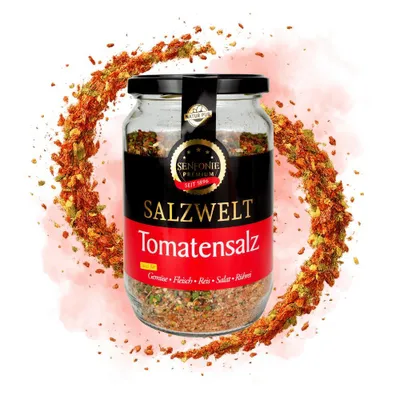Produktbild von Senfonie Premium Tomatensalz, 300 g Glas
