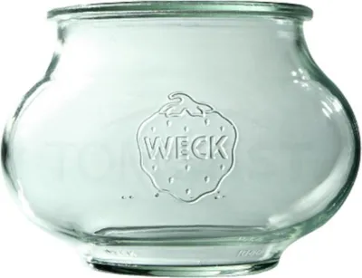 Produktbild von WECK SCHMUCK Einmachglas ohne Deckel 1062 ml 4 Stück