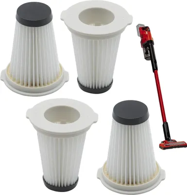 Produktbild von 4 Pack Faltenfilter kompatibel mit Einhell TE-SV18 Li Cordless Handstaubsauger 2347180